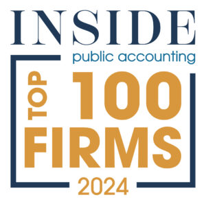2024 Top 100 Firms by Inside Public Accounting logo