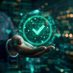 accounting compliance, green check mark