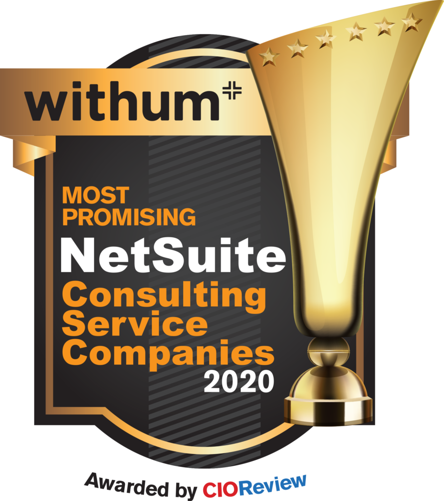 Image of Most Promising NetSuite Consulting Service Companies 2020 award.